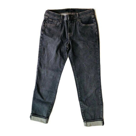 J Brand Womens Denim Gray Johnny Cropped Jeans Size 25 Obecura JB001564 - Picture 11 of 11